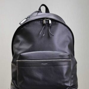 YSL BLACK Backpack ‘City’ 326865