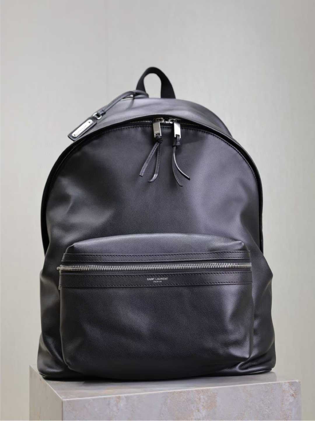 YSL BLACK Backpack ‘City’ 326865