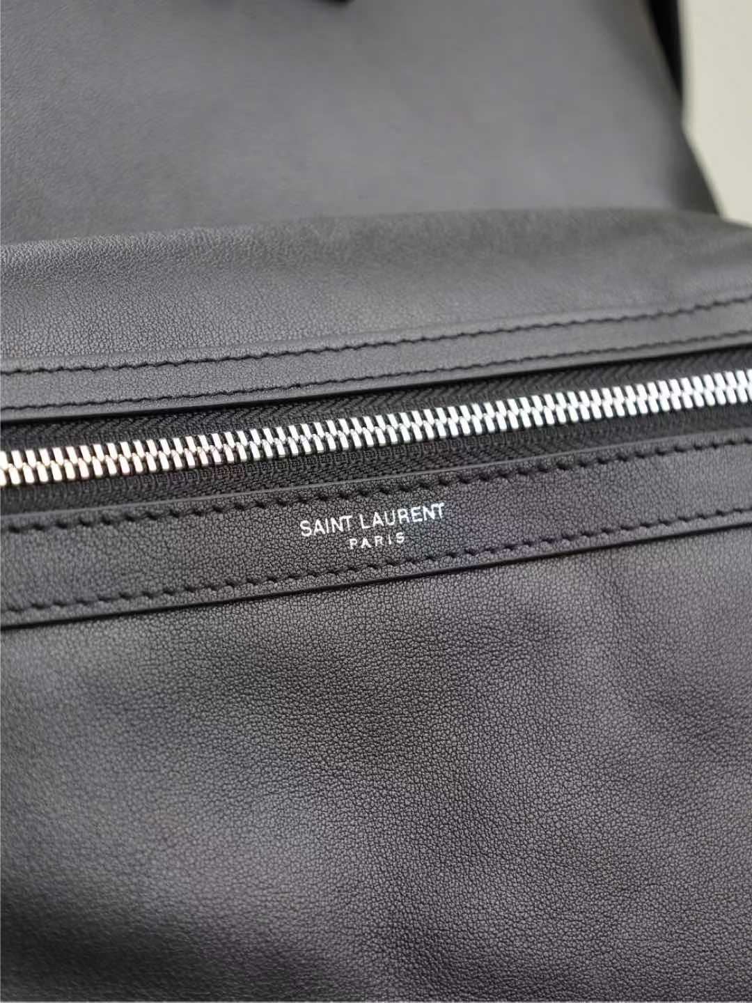 YSL BLACK Backpack ‘City’ 326865 - Image 10