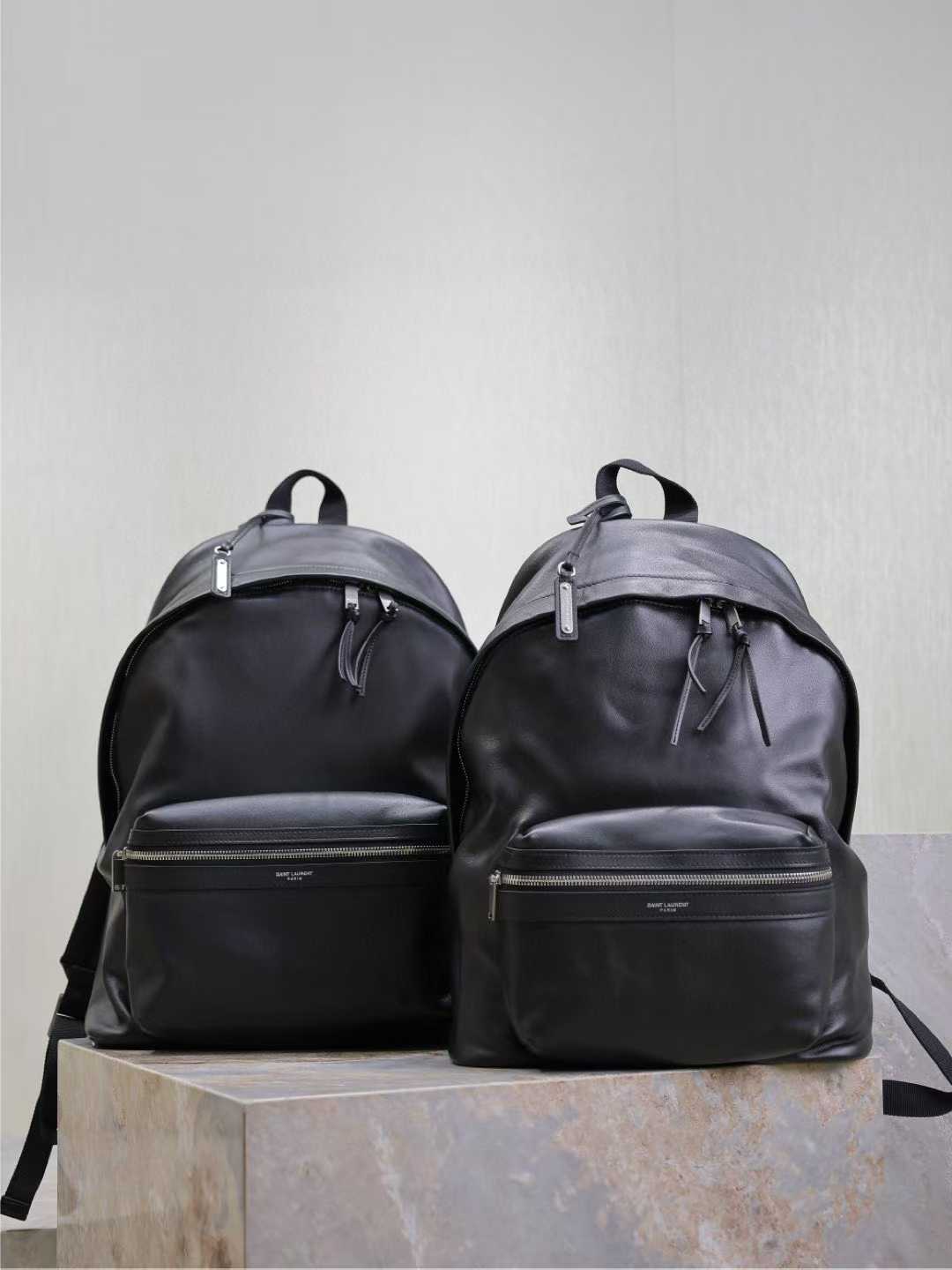 YSL BLACK Backpack ‘City’ 326865 - Image 4