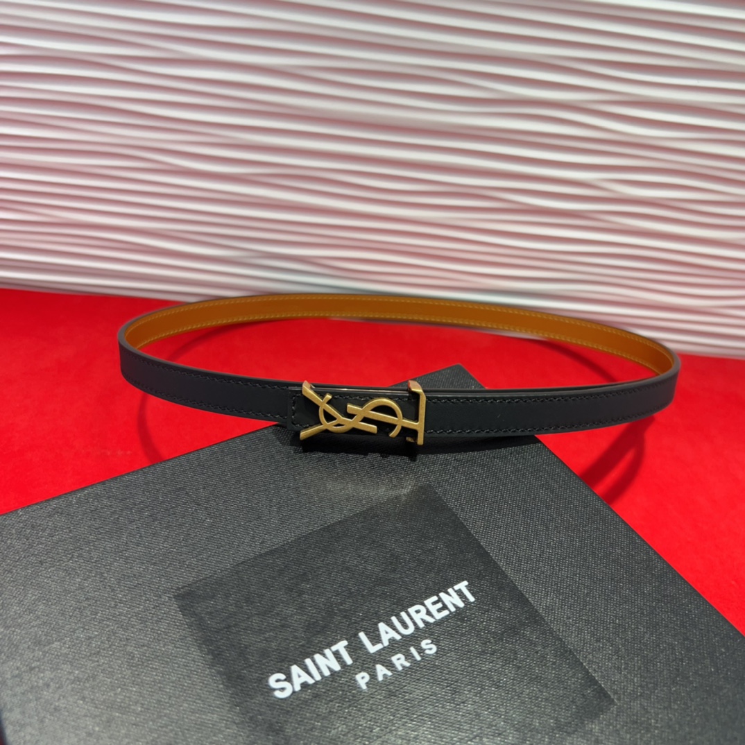 YSL Vintage Belt 1.5cm - Image 4