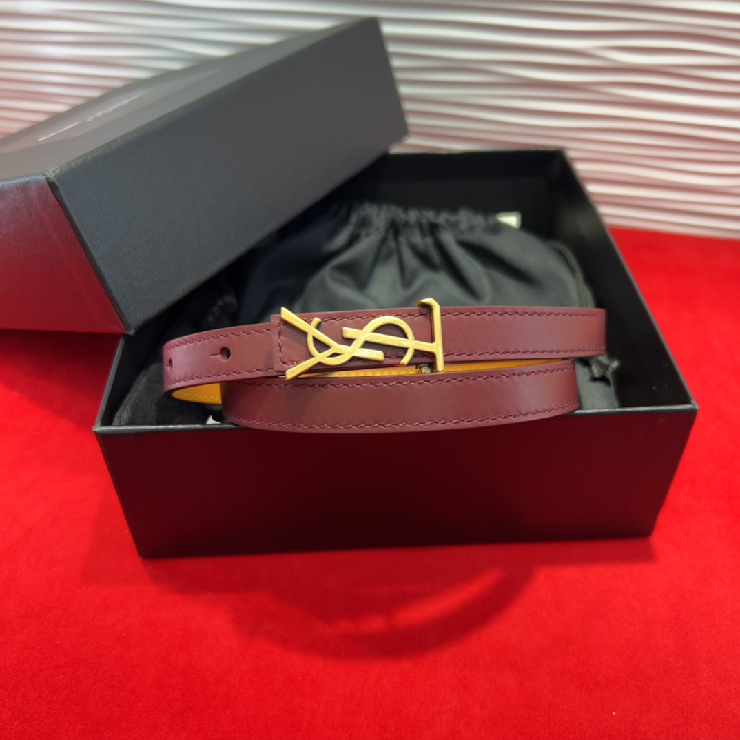 YSL Vintage Belt 1.5cm - Image 2