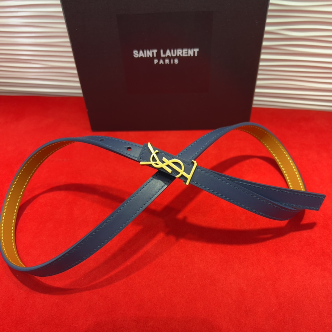 YSL Vintage Belt 1.5cm - Image 8