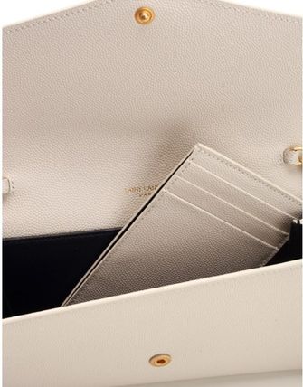 Saint Laurent MONOGRAM ALL OVER 2023-24FW Casual Style Calfskin 3WAY Plain Party Style Office Style - Image 4