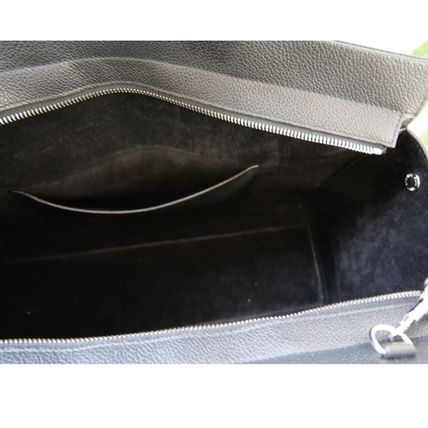 Saint Laurent CABAS RIVE GAUCHE Calfskin Street Style 2WAY Plain Other Animal Patterns - Image 5