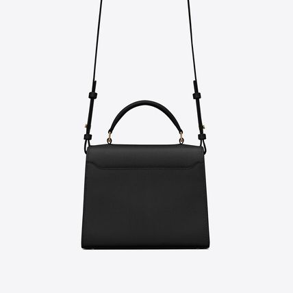 Saint Laurent Casual Style Unisex 2WAY Plain Leather Party Style (623930BOW0W9207, 623930BOW0W2721, 623930BOW0W1202, 623930BOW0W2826, 623930BOW0W3344, 623930BOW0W1000) - Image 4