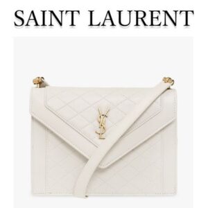 Saint Laurent GABY MINI SATCHEL IN QUILTED LAMBSKIN
