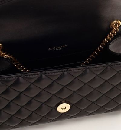 Saint Laurent ENVELOPPE Casual Style Calfskin 3WAY Plain Party Style Office Style - Image 5