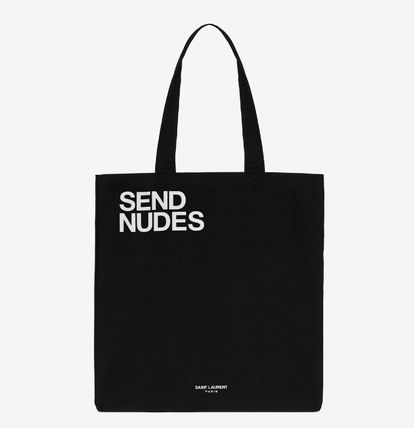 Saint Laurent Unisex Street Style Totes - Image 3