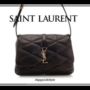 Saint Laurent 2023-24FW Casual Style Plain Leather Party Style Logo Handbags