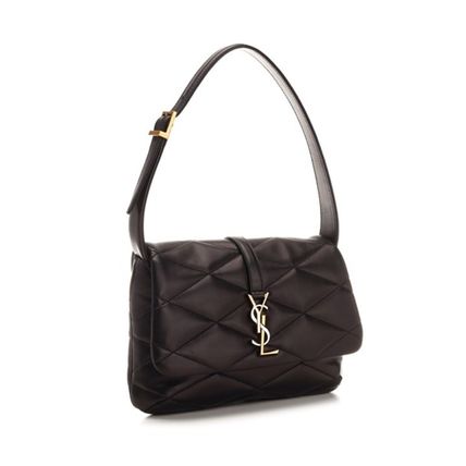 Saint Laurent 2023-24FW Casual Style Plain Leather Party Style Logo Handbags - Image 2