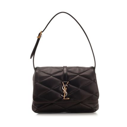 Saint Laurent 2023-24FW Casual Style Plain Leather Party Style Logo Handbags - Image 5