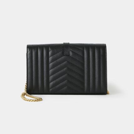 Saint Laurent Casual Style Calfskin Street Style Leather Party Style - Image 2