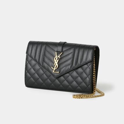 Saint Laurent Casual Style Calfskin Street Style Leather Party Style - Image 3