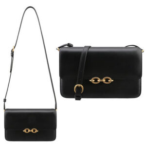 Saint Laurent Casual Style Calfskin Street Style Leather Party Style