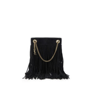 Saint Laurent 2022 SS Casual Style Calfskin Suede Blended Fabrics Chain Plain