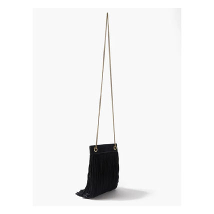 Saint Laurent 2022 SS Casual Style Calfskin Suede Blended Fabrics Chain Plain - Image 2
