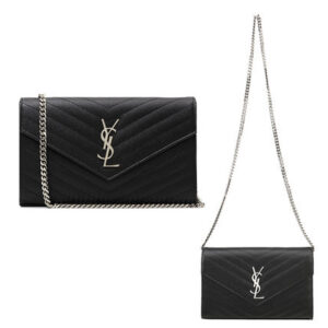 Saint Laurent Casual Style Calfskin Street Style Party Style Office Style