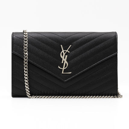Saint Laurent Casual Style Calfskin Street Style Party Style Office Style - Image 2