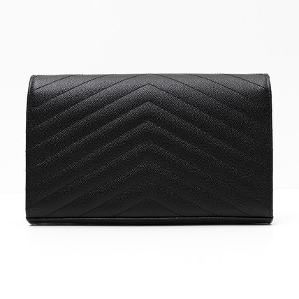 Saint Laurent Casual Style Calfskin Street Style Party Style Office Style - Image 4
