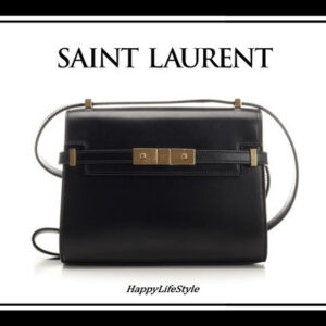 Saint Laurent 2023-24FW Casual Style Calfskin Bi-color Plain Leather Elegant Style