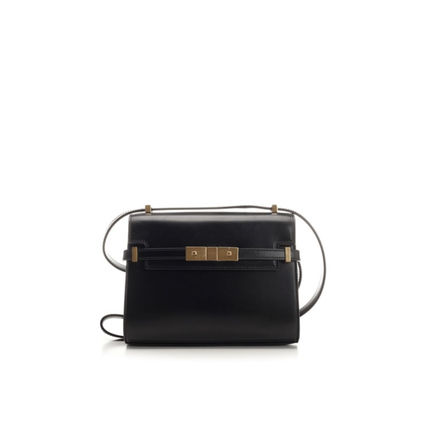 Saint Laurent 2023-24FW Casual Style Calfskin Bi-color Plain Leather Elegant Style - Image 5
