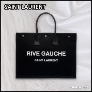 Saint Laurent Casual Style Unisex Street Style A4 Plain Party Style