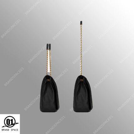 Saint Laurent Casual Style Plain Leather Party Style Office Style - Image 4