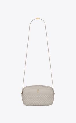 Saint Laurent VICTOIRE CAMERA BAG IN QUILTED LAMBSKIN - Image 4