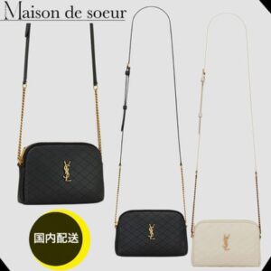 Saint Laurent Casual Style Lambskin Party Style Office Style Elegant Style (7336671EL079207, 7336671EL071000)