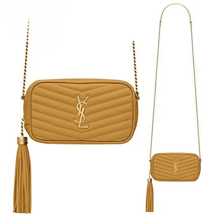 Saint Laurent Casual Style Calfskin Plain Leather Party Style (612579) - Image 3