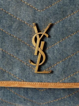 Saint Laurent Niki 2021-22FW Casual Style Denim Chain Plain Party Style Office Style - Image 4