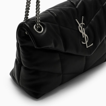 Saint Laurent LOULOU Casual Style Lambskin 2WAY Bi-color Chain Plain Leather - Image 3