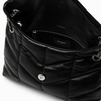 Saint Laurent LOULOU Casual Style Lambskin 2WAY Bi-color Chain Plain Leather - Image 4