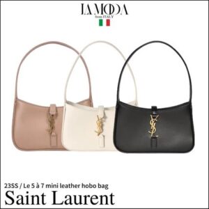 Saint Laurent Casual Style Calfskin Party Style Elegant Style (7103182R20W1000, 7103182R20W9207, 7103182R20W2738)