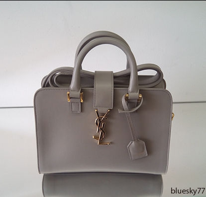 Saint Laurent CABAS Saint Laurent 2WAY Plain Leather Elegant Style Handbag (568853, 472466 DV70O) - Image 5