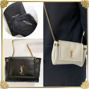 Saint Laurent MINI NOLITA IN LAMBSKIN (6727381EL079207)