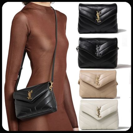 Saint Laurent LOULOU 2019-20FW LOULOU TOY BAG IN Y-QUILTED SUPPLE LEATHER (678401DV7061000, 678401DV7079207, 678401DV7072721, 678401DV7071000)