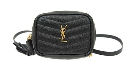 Saint Laurent Chain Leather Logo Shoulder Bags - Image 2