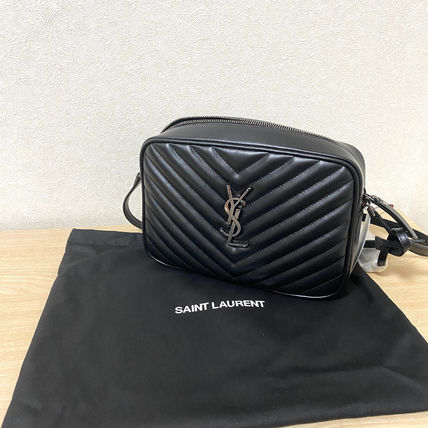 Saint Laurent LOU Casual Style Tassel Leather Party Style Office Style - Image 3