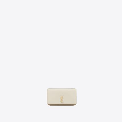 Saint Laurent Calfskin Chain Plain Party Style Elegant Style Crossbody - Image 4