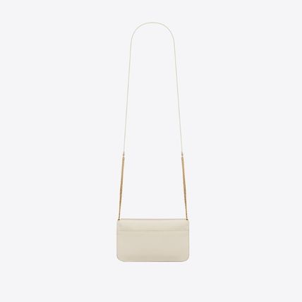 Saint Laurent Calfskin Chain Plain Party Style Elegant Style Crossbody - Image 5