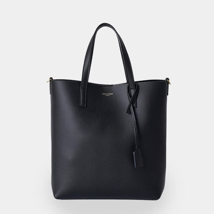 Saint Laurent Casual Style Unisex 2WAY Plain Leather Office Style (600307CSV0J1000, 600307) - Image 3