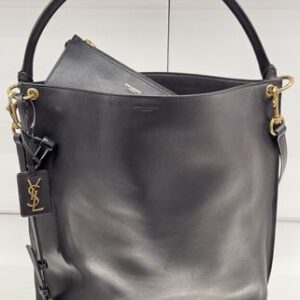 Saint Laurent Casual Style A4 2WAY Plain Leather Office Style (635266 0RJ0W 1000)