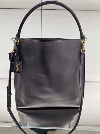Saint Laurent Casual Style A4 2WAY Plain Leather Office Style (635266 0RJ0W 1000) - Image 3