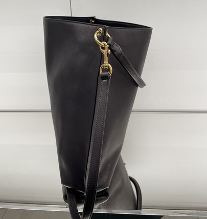 Saint Laurent Casual Style A4 2WAY Plain Leather Office Style (635266 0RJ0W 1000) - Image 5