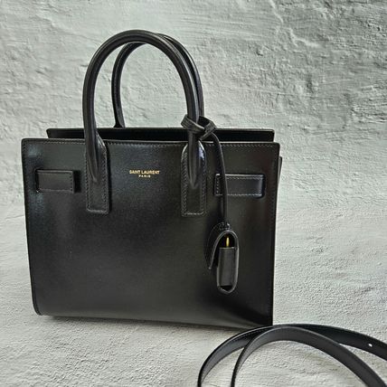 Saint Laurent Casual Style Street Style Logo Shoulder Bags - Image 2