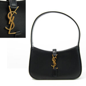 Saint Laurent Casual Style Calfskin Street Style Leather Party Style