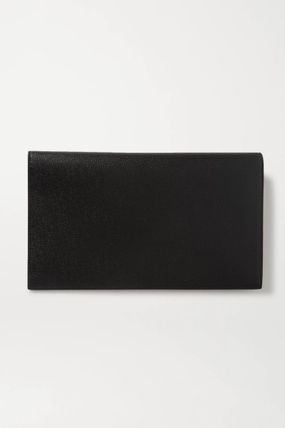 Saint Laurent UPTOWN 2020-21FW Unisex Calfskin Plain Party Style Logo Clutches - Image 5