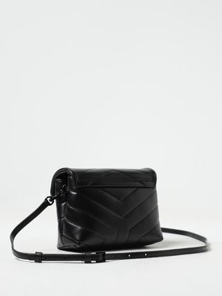 Saint Laurent Casual Style Leather Elegant Style Logo Shoulder Bags (678401 DV7081000) - Image 5